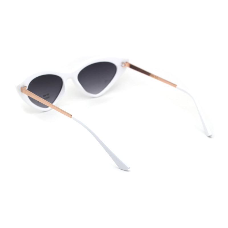 Womens Chic Classic 20s Mod Cat Eye Sunglasses