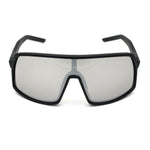 Mens Oversize Futurist Robotic Shield Sport Sunglasses