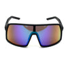 Mens Oversize Futurist Robotic Shield Sport Sunglasses