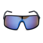 Mens Oversize Futurist Robotic Shield Sport Sunglasses