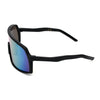 Mens Oversize Futurist Robotic Shield Sport Sunglasses