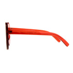 Womens Heart Shape Rimless Hippie Groove Valentine Sunglasses