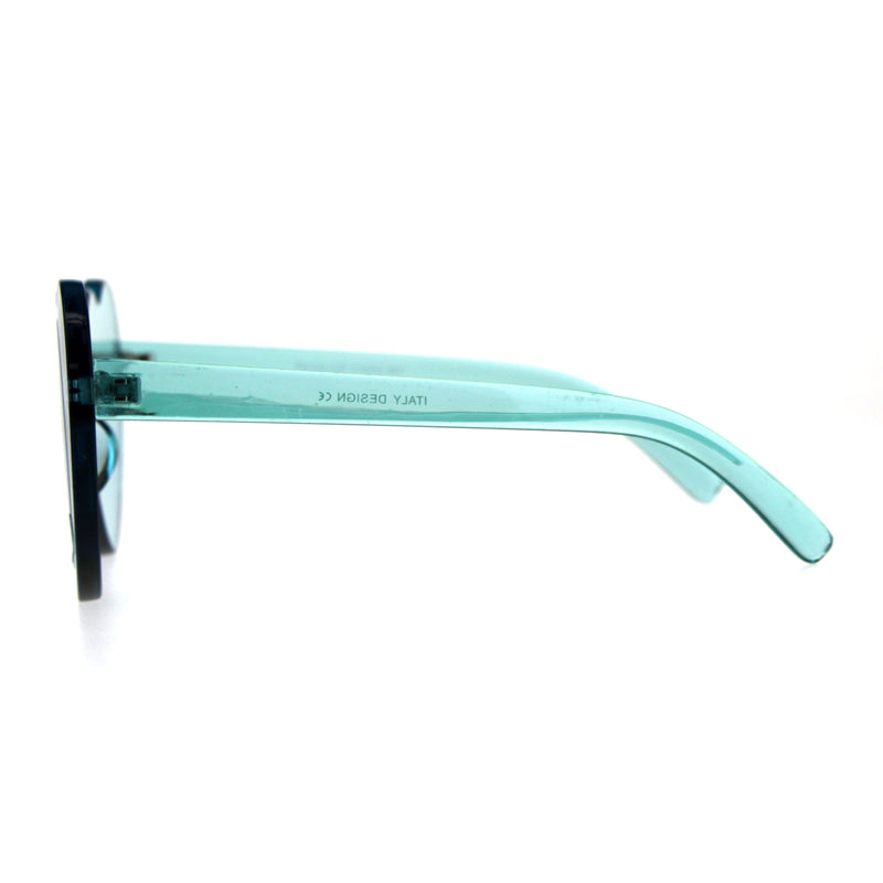 Womens Heart Shape Rimless Hippie Groove Valentine Sunglasses