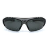 Mens Polarized Top Windbreak Rubber Gasket Wrap Sport Sunglasses