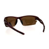 Polarized Antiglare Mens Baseball Half Rim Sport Light Weight Sunglasses