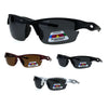 Polarized Antiglare Mens Baseball Half Rim Sport Light Weight Sunglasses