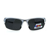 Polarized Antiglare Mens Baseball Half Rim Sport Light Weight Sunglasses