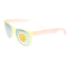 Photochromic Color Changing Frame Matte Sport Horn Rim Sunglasses