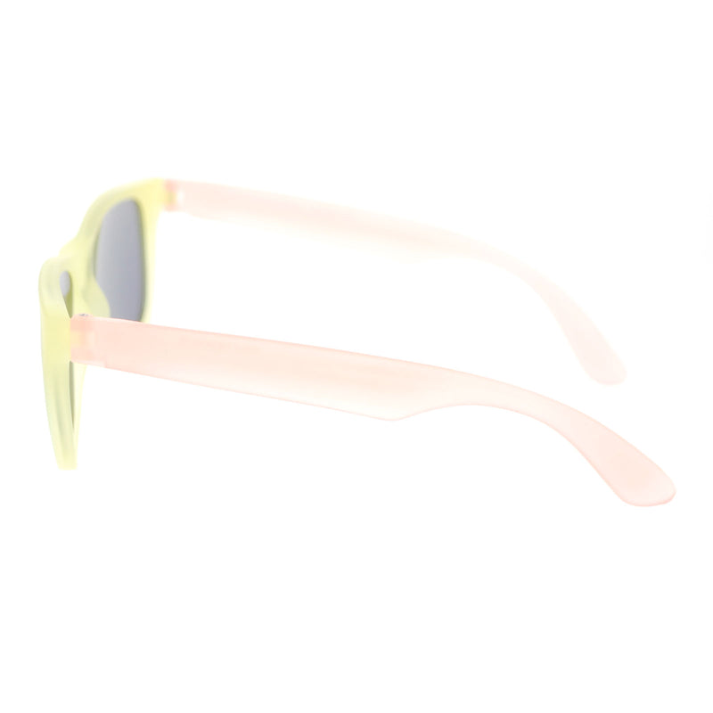 Photochromic Color Changing Frame Matte Sport Horn Rim Sunglasses