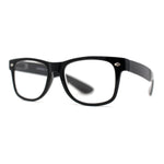 Classic Hipster Horn Rim Reading Glasses