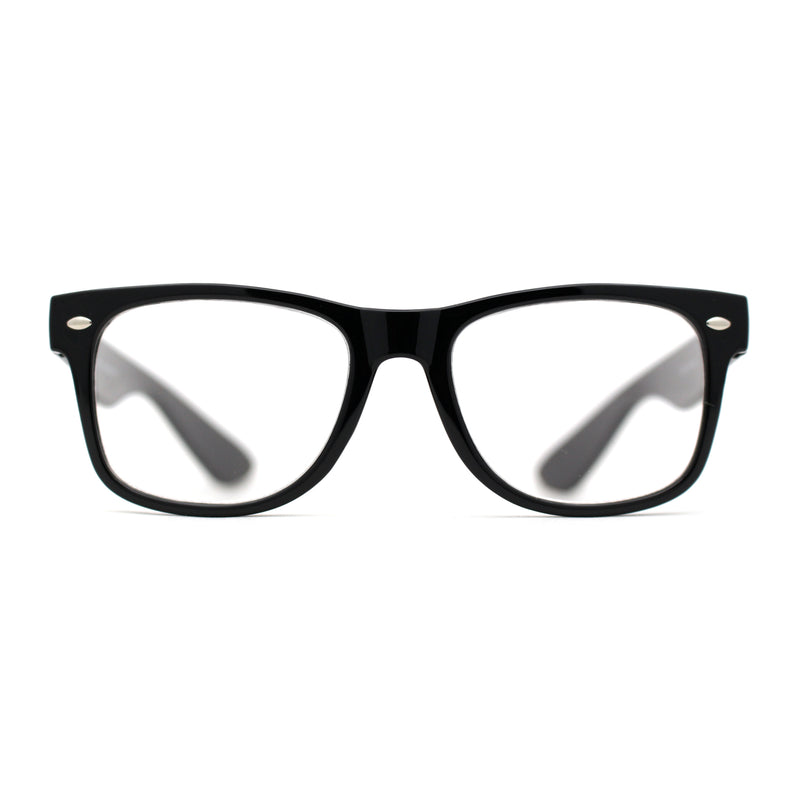 Classic Hipster Horn Rim Reading Glasses