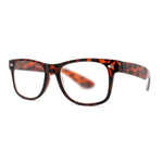 Classic Hipster Horn Rim Reading Glasses