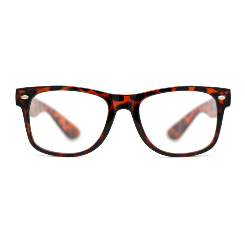 Classic Hipster Horn Rim Reading Glasses