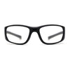 SA106 AP Z87+U6 Safety Lens Wrap Sport Soft Tip Black Reading Glasses +1.5