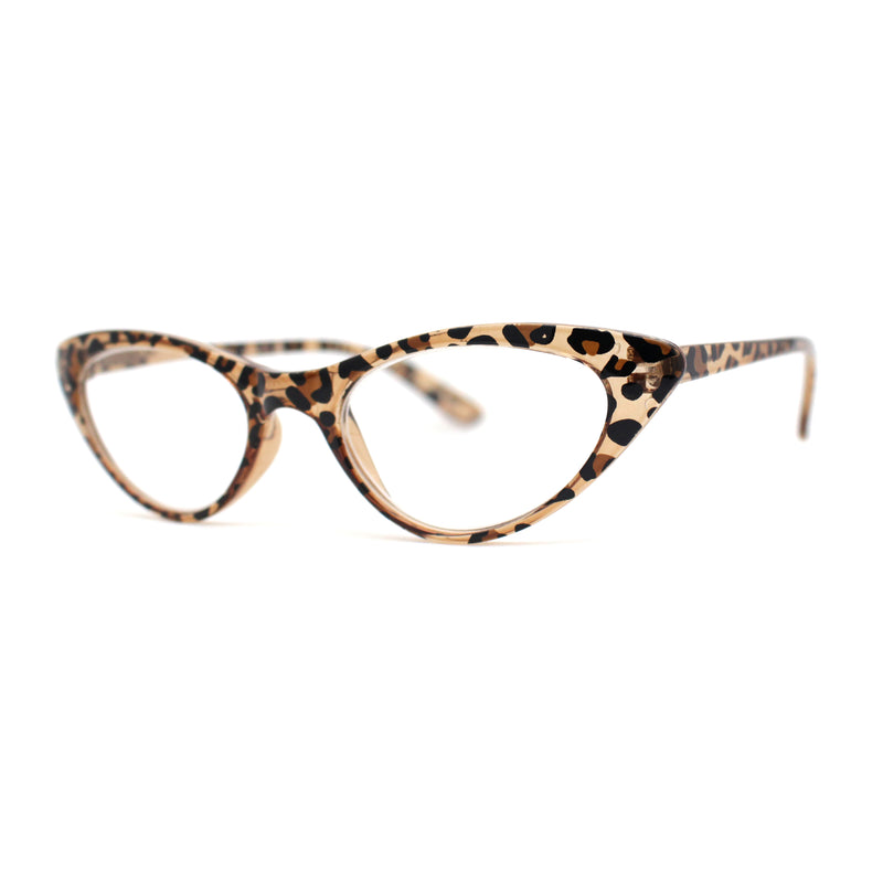 Classic Iconic Fashionable Cat Eye Snug Reading Glasses