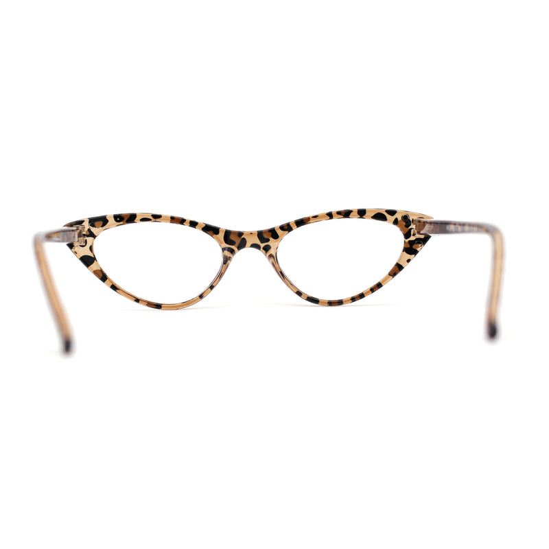 Classic Iconic Fashionable Cat Eye Snug Reading Glasses