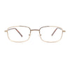 Classic Iconic Dad Fashion Narrow Rectangle Snug Reading Glasses