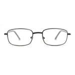 Classic Iconic Dad Fashion Narrow Rectangle Snug Reading Glasses