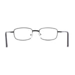 Classic Iconic Dad Fashion Narrow Rectangle Snug Reading Glasses