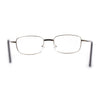 Classic Iconic Dad Fashion Narrow Rectangle Snug Reading Glasses