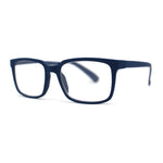 Stylish Matte Finish Rectangle Plastic Reading Glasses