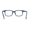 Stylish Matte Finish Rectangle Plastic Reading Glasses