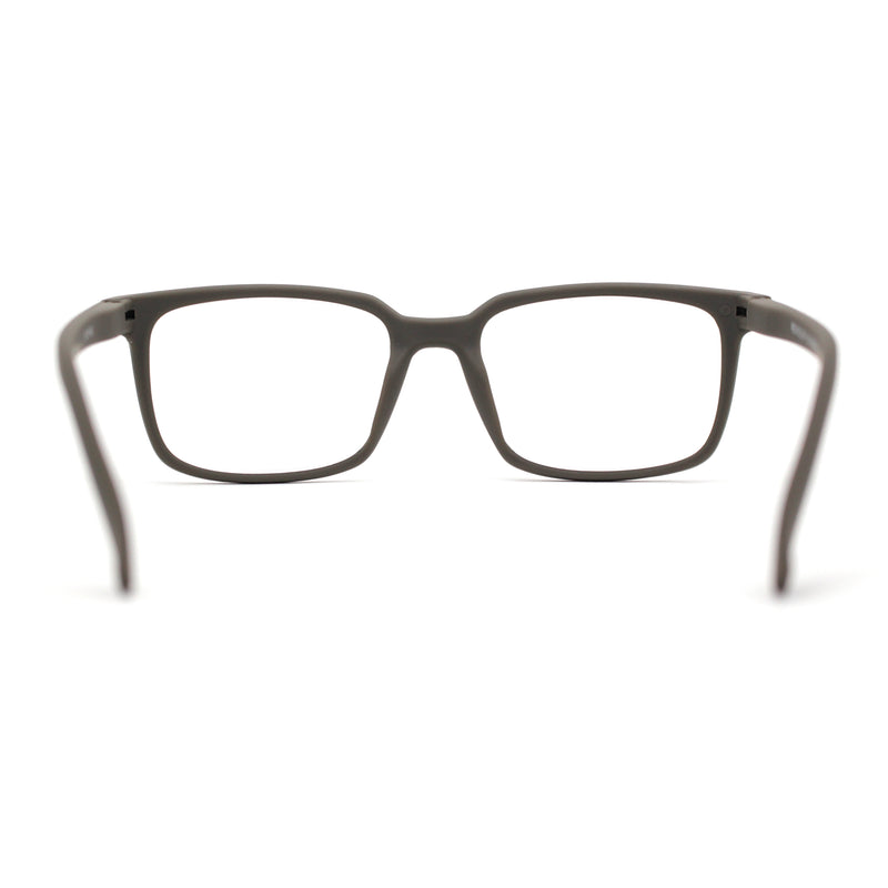 Stylish Matte Finish Rectangle Plastic Reading Glasses