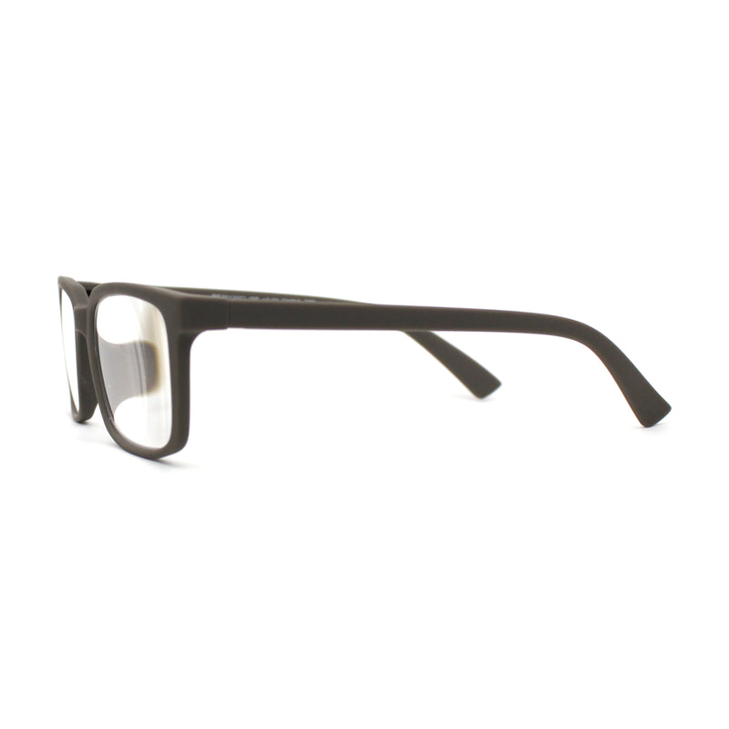 Stylish Matte Finish Rectangle Plastic Reading Glasses