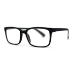 Stylish Matte Finish Rectangle Plastic Reading Glasses