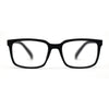 Stylish Matte Finish Rectangle Plastic Reading Glasses