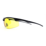 Mens ANSI Z87.1 Wrap Half Rim Safety Bifocal Reading Glasses Sunglasses