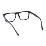 Stylish Classy Squared Rectangle Horn Rim Plastic Fashion Reading Glasses