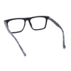 Stylish Classy Squared Rectangle Horn Rim Plastic Fashion Reading Glasses