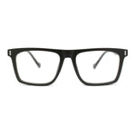 Stylish Classy Squared Rectangle Horn Rim Plastic Fashion Reading Glasses