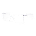 Stylish Classic Thin Plastic Rectangular Horn Rim Reading Glasses