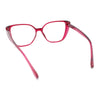 Retro Womens Classy Oversized Rectangular Cat Eye Reading Glasses