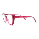 Retro Womens Classy Oversized Rectangular Cat Eye Reading Glasses