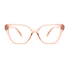 Retro Womens Classy Oversized Rectangular Cat Eye Reading Glasses