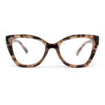 Womens Classy Oversized Thick Plastic Cat Eye Reading Glasses