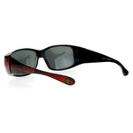 SA106 Rhinestone Womens Floral Polarized Fitover OTG 57mm Sunglasses