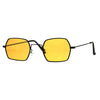 Pop Color Lens Rectangular Pimp Daddy Hippie Sunglasses