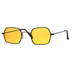 Pop Color Lens Rectangular Pimp Daddy Hippie Sunglasses