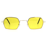 Pop Color Lens Rectangular Pimp Daddy Hippie Sunglasses