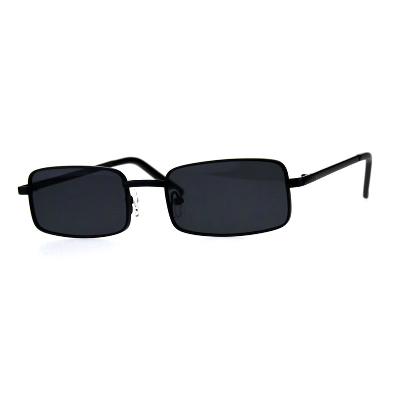 Vintage Logo Rectangular Sunglasses in Black - Versace | Mytheresa