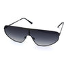 Mens Luxury Mobster Shield Metal Rim Racer Sunglasses