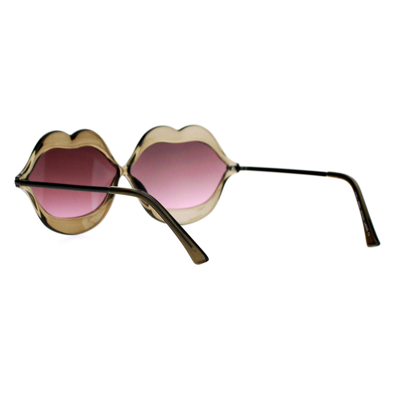 SA106 Love Lip Shape Kiss Womens Sunglasses