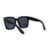 Womens Boyfriend Style XXL Oversize Horned Rim Thick Plastic Sunglasses