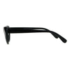 Womens Classic Vintage Goth Narrow Cat Eye Plastic Eyeglasses