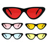 Pop Color Retro Vintage Style Cat Eye Womens Plastic Sunglasses