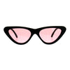 Pop Color Retro Vintage Style Cat Eye Womens Plastic Sunglasses